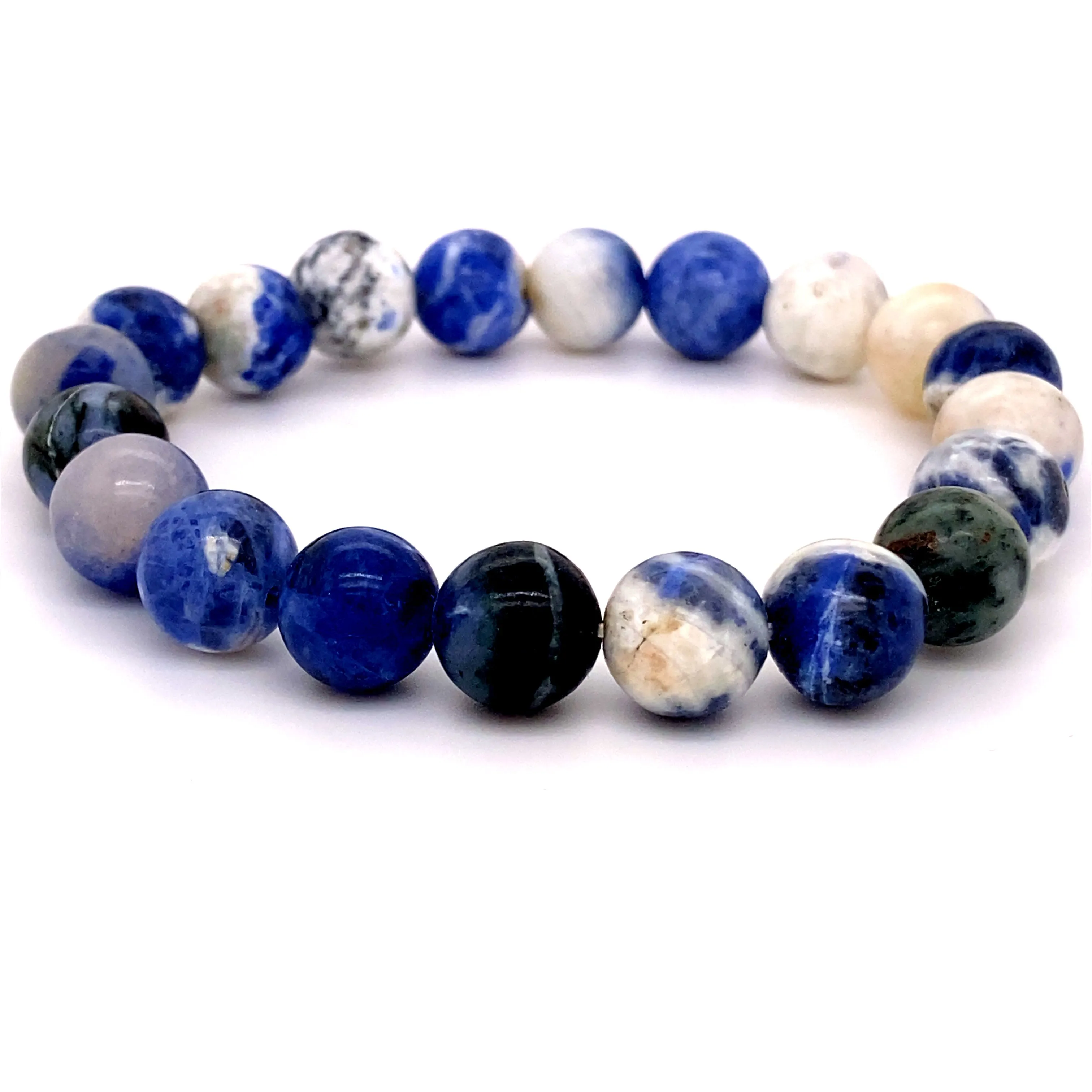 4mm Beaded Stone Bracelets