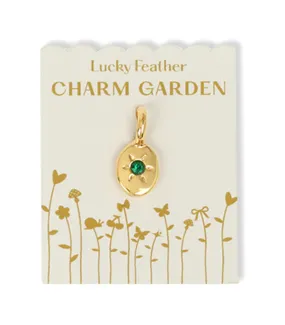 Charm Garden Gold Charm Birthstone May