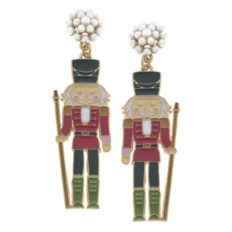 Nutcracker Pearl Earring