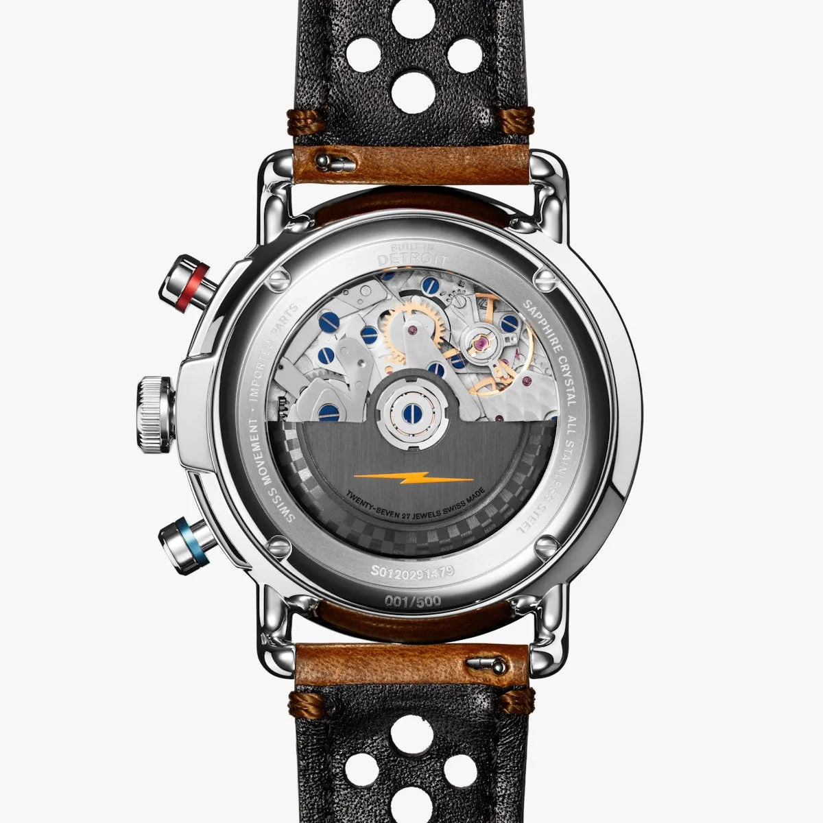 Shinola The Canfield Speedway Lap 07 Automatic Chronograph 44mm Limited Edition Watch
