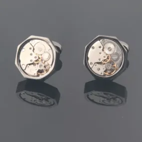 Tourbillon Watch Gear Mechanical Watches Cufflinks
