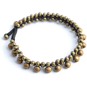 Vintage Brass Jingle Anklet